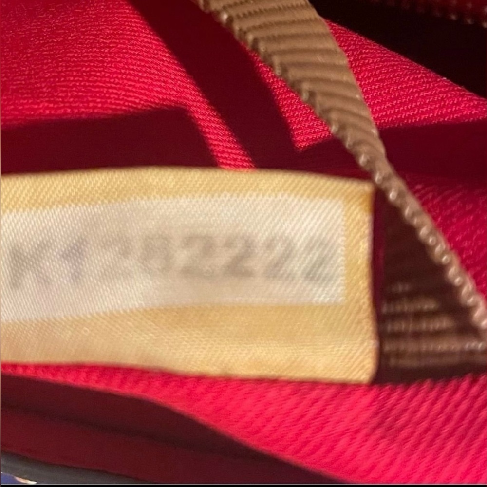 Dooney & Bourke Red Saffiano Leather Hobo NWT & Dust Bag - Picture 12 of 12
